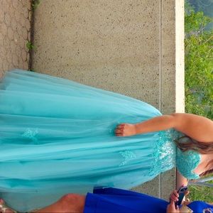 Beautiful princess grad dress